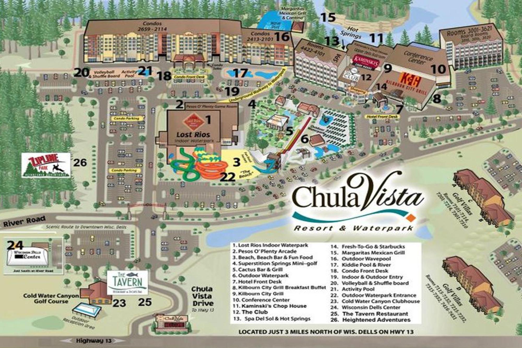 Villa Chula Vista II Wisconsin Dells Zimmer foto